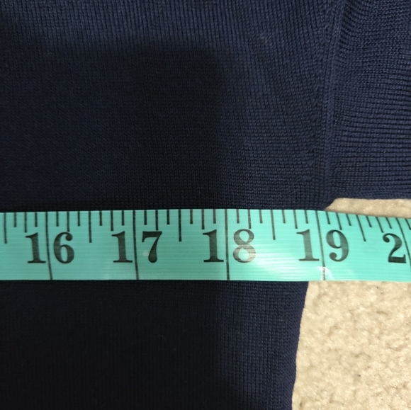 J. Crew 100% Merino Wool Nautical Navy Sweater with Anchor And Star Design. XXS - Picture 9 of 10